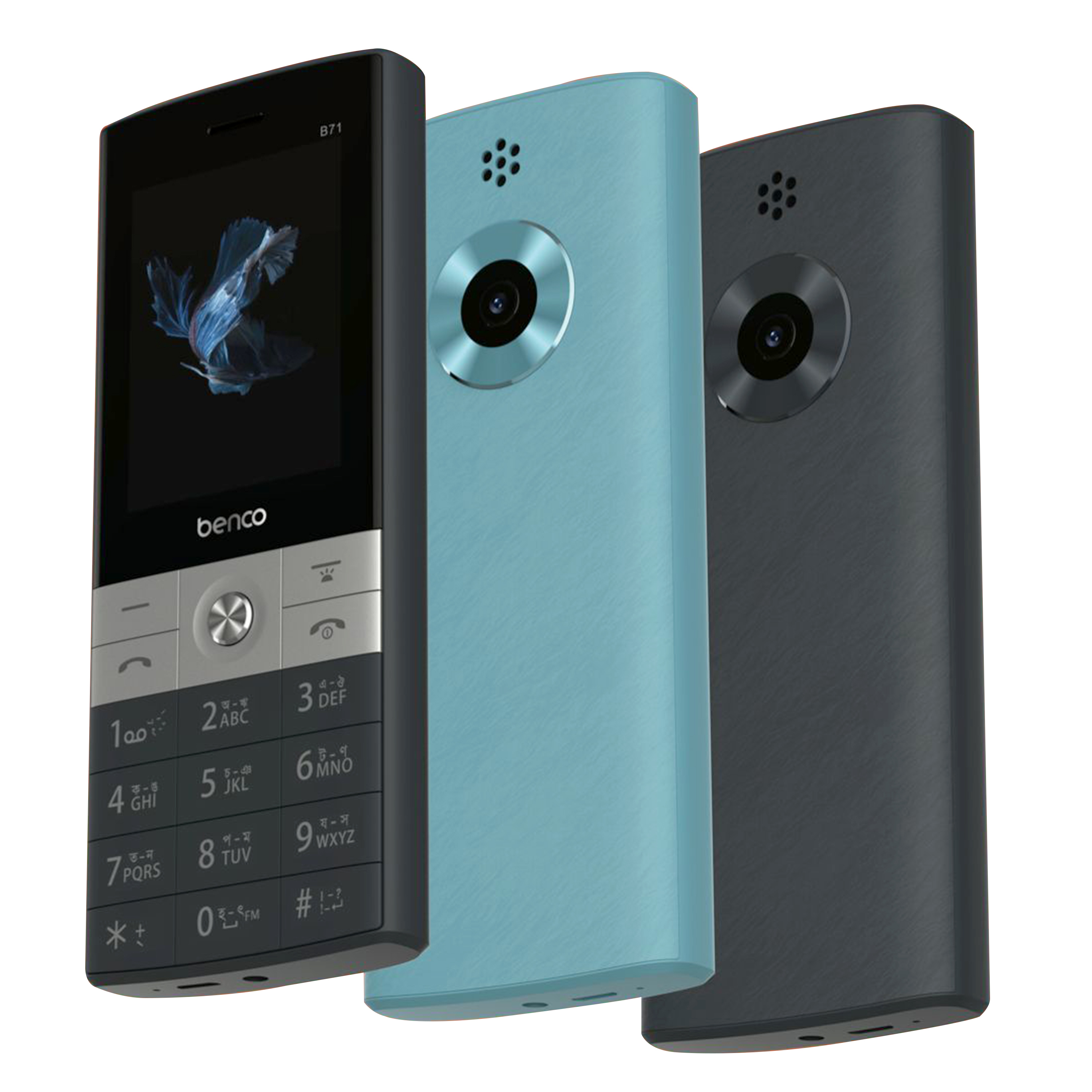 Benco B71 – 2.4" Bright Display Feature Phone with 2500mAh Big Battery